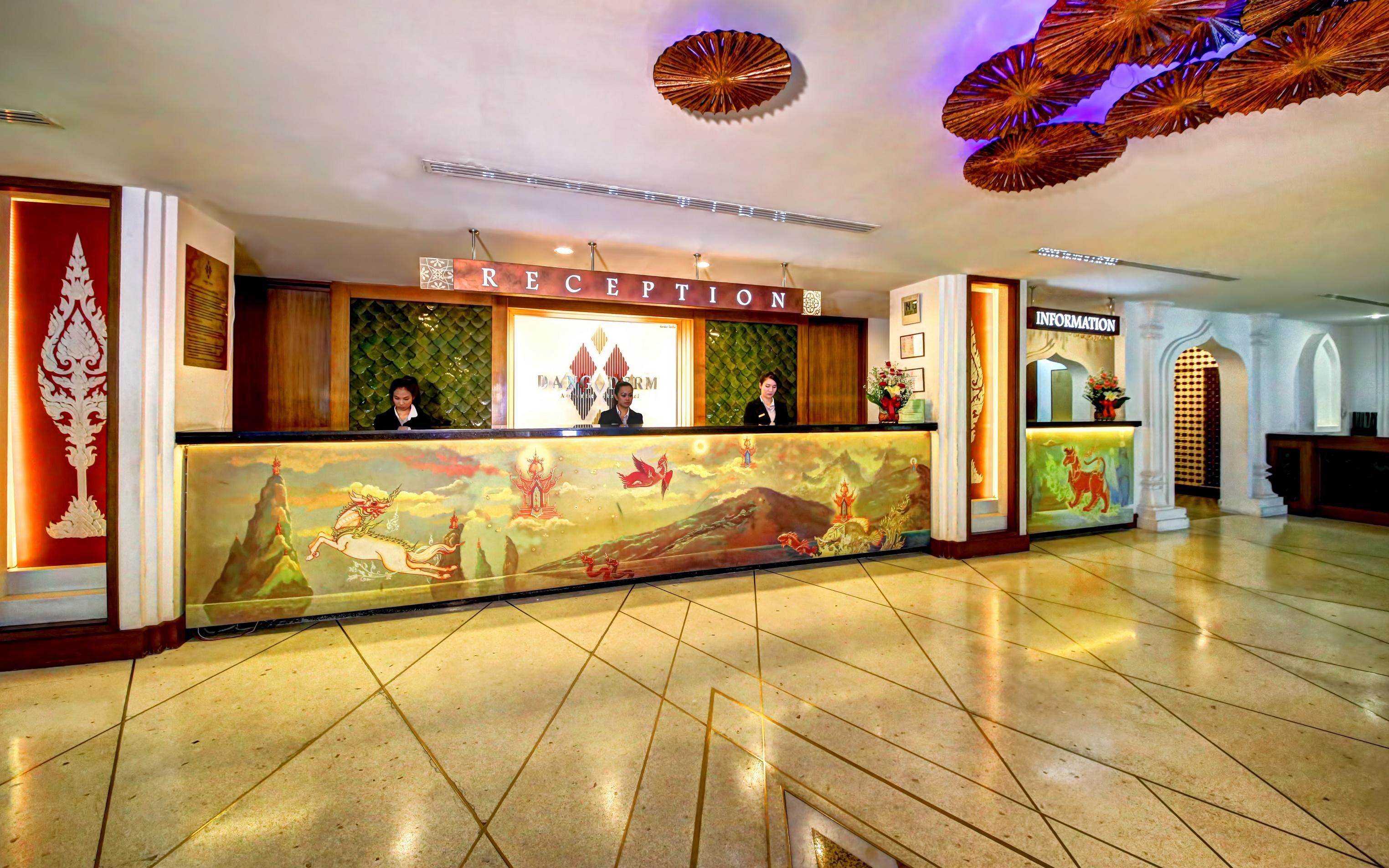 Dang Derm Khaosan Hotel Bangkok Bagian luar foto