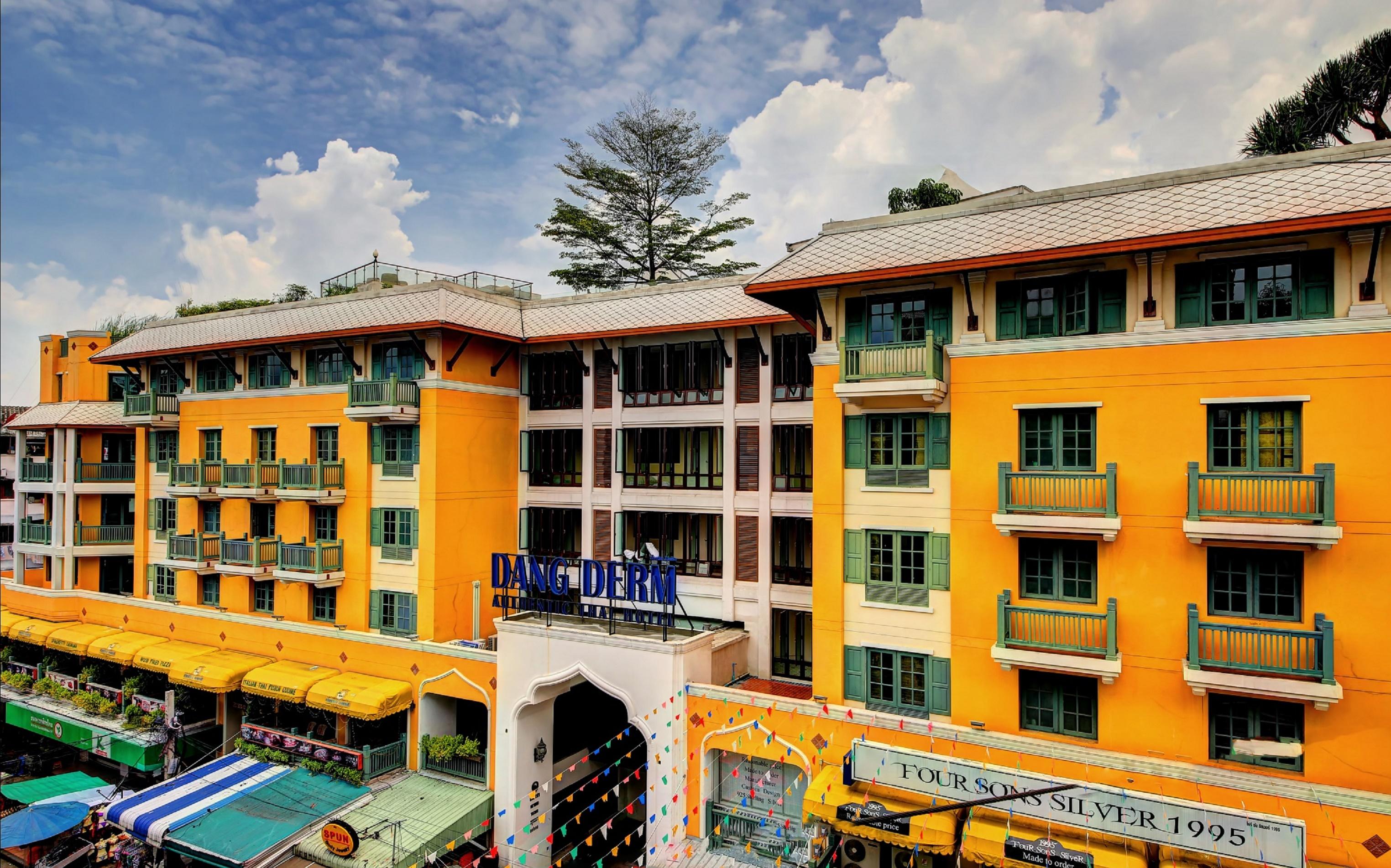 Dang Derm Khaosan Hotel Bangkok Bagian luar foto
